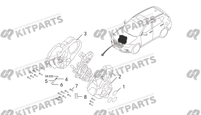 Части кпп Haval