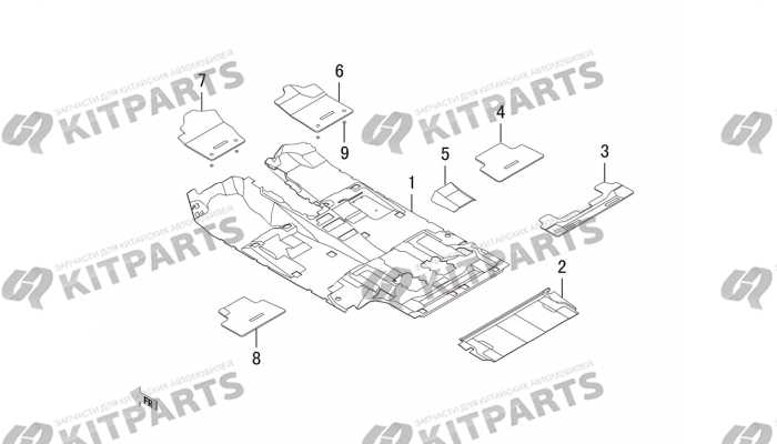 Напольное покрытие Haval H9