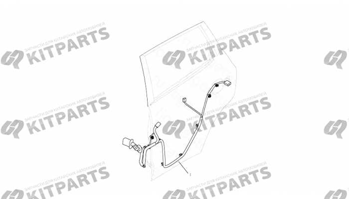 REAR DOOR WIRE HARNESS# Geely